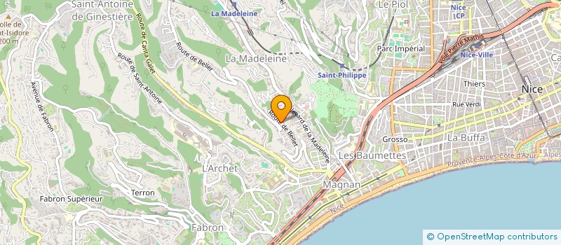 localisation de l'entreprise MADAME MANON GINESY  NICE