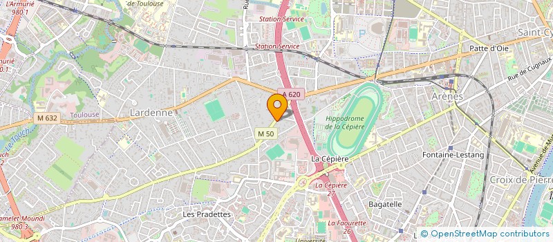 localisation de l'entreprise MADAME MANON GIOMI  TOULOUSE