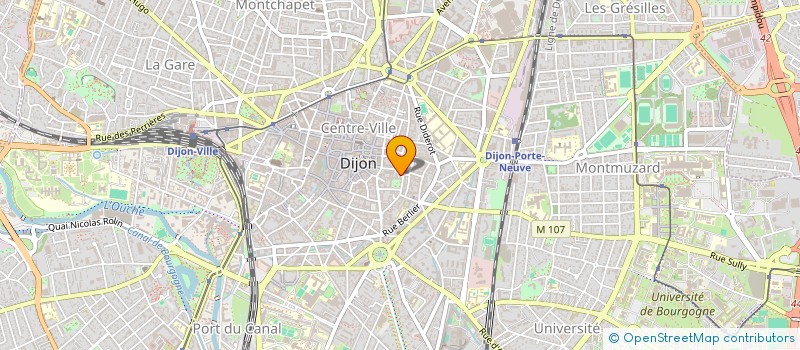 localisation de l'entreprise MADAME MANON GIOT  DIJON