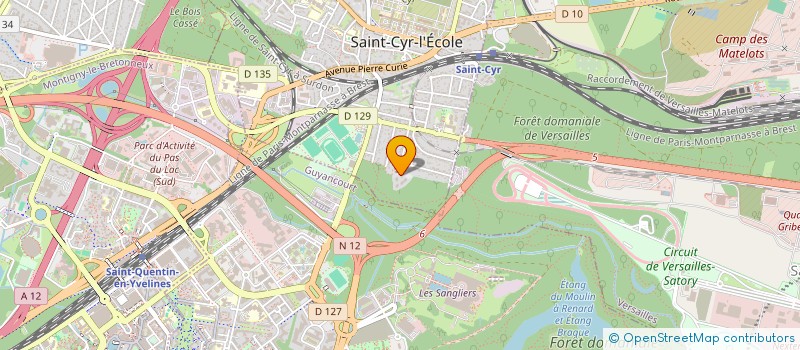 localisation de l'entreprise MADAME MANON GIOVANETTI à SAINT-CYR-L'ECOLE