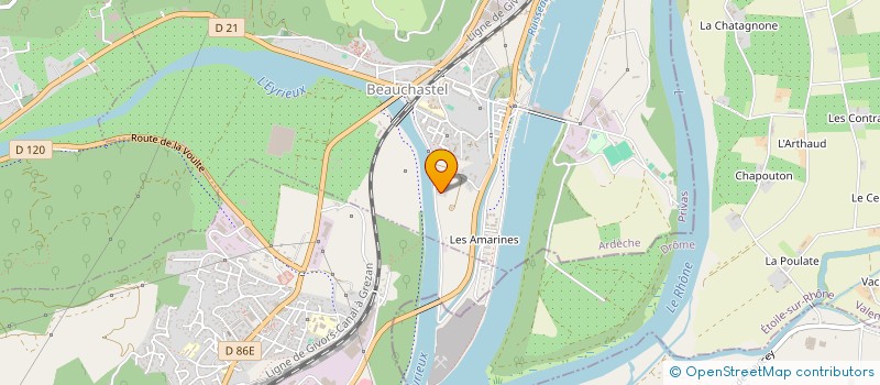 localisation de l'entreprise MADAME MANON GIRARD à BEAUCHASTEL