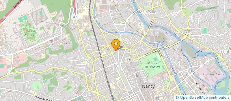 localisation de l'entreprise MADAME MANON GIRARD  NANCY