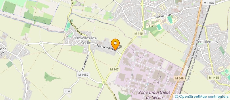 localisation de l'entreprise MADAME MANON GMYR  NOYELLES-LES-SECLIN