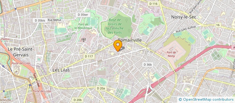 localisation de l'entreprise MADAME MANON GOALARD à ROMAINVILLE