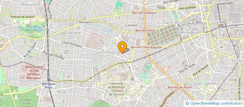 localisation de l'entreprise MADAME MANON GOBIN à BORDEAUX