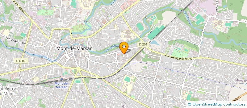 localisation de l'entreprise MADAME MANON GOMES FAIA  MONT-DE-MARSAN