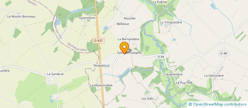 localisation de l'entreprise MADAME MANON GONCALVES CORREIA à ROCHESERVIERE