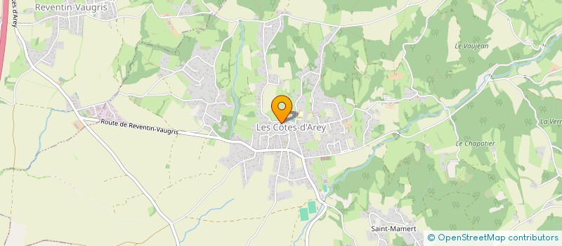 localisation de l'entreprise MADAME MANON GONTEL  LES COTES-D'AREY