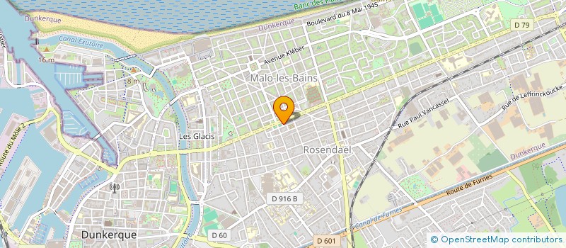 localisation de l'entreprise MADAME MANON GONZALEZ à DUNKERQUE