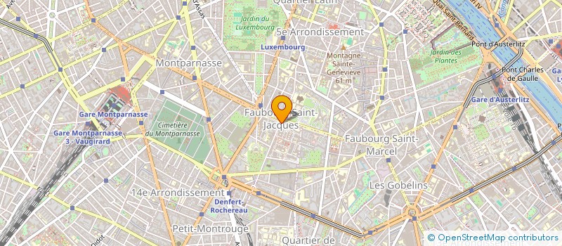 localisation de l'entreprise MADAME MANON GOUIN à PARIS