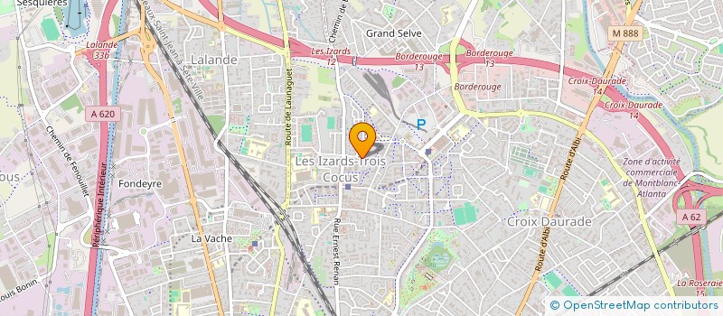 localisation de l'entreprise MADAME MANON GOULLET  TOULOUSE