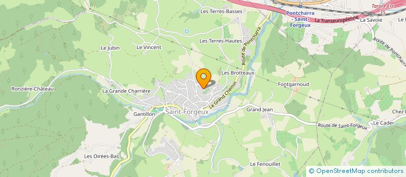 localisation de l'entreprise MADAME MANON GOURGAUD  SAINT-FORGEUX