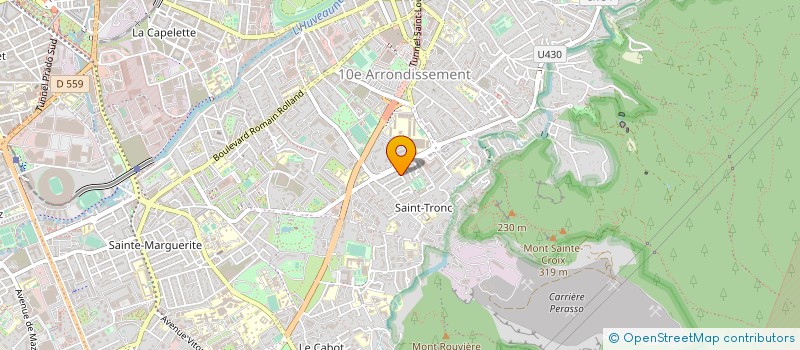 localisation de l'entreprise MADAME MANON GRAS à MARSEILLE