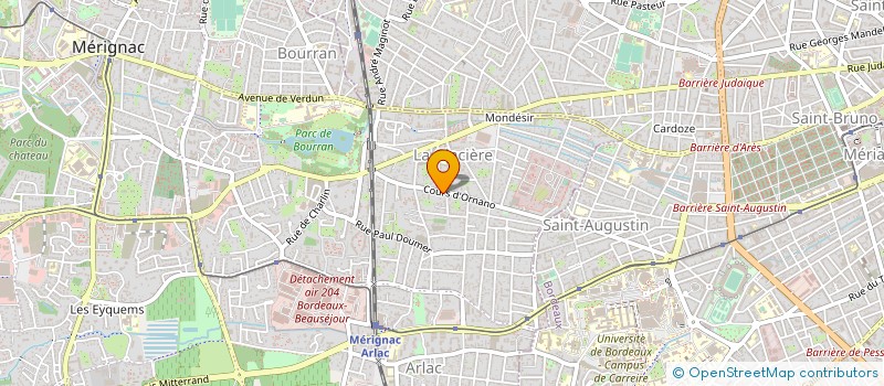 localisation de l'entreprise MADAME MANON GRASSIN  MERIGNAC