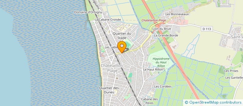 localisation de l'entreprise MADAME MANON GRAVOUILLE à CHATELAILLON-PLAGE