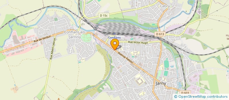 localisation de l'entreprise MADAME MANON GRENIER  JARNY