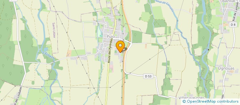 localisation de l'entreprise MADAME MANON GRESSIER  PUJO