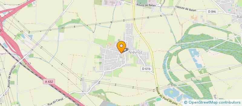 localisation de l'entreprise MADAME MANON GUEPPE  NIEVROZ