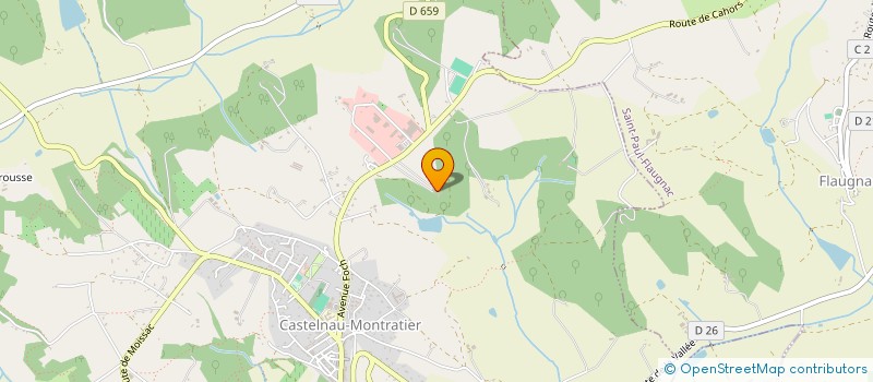 localisation de l'entreprise MADAME MANON GUERRE  CASTELNAU MONTRATIER SAINTE ALAU
