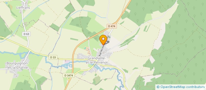 localisation de l'entreprise MADAME MANON GUIGNARD  GRANDVELLE-ET-LE-PERRENOT