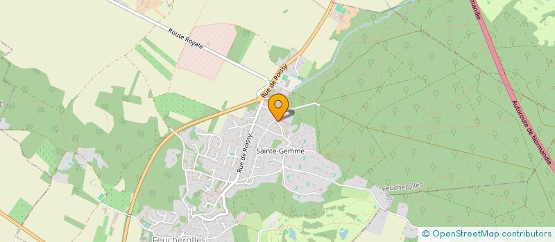 localisation de l'entreprise MADAME MANON GUILBERT  FEUCHEROLLES