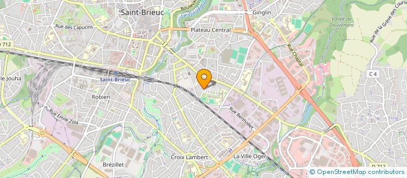 localisation de l'entreprise MADAME MANON GUILLERET à SAINT-BRIEUC