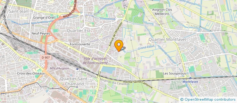 localisation de l'entreprise MADAME MANON GUILLOT  AVIGNON