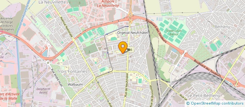 localisation de l'entreprise MADAME MANON GUILPAIN  REIMS