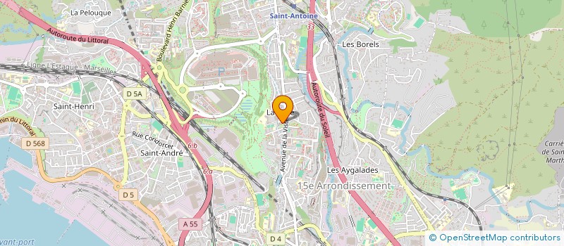 localisation de l'entreprise MADAME MANON HAMACHE à MARSEILLE