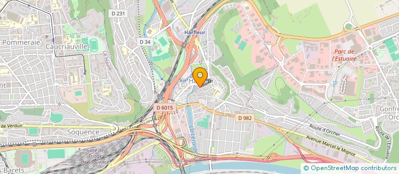 localisation de l'entreprise MADAME MANON HARDY  GONFREVILLE-L'ORCHER