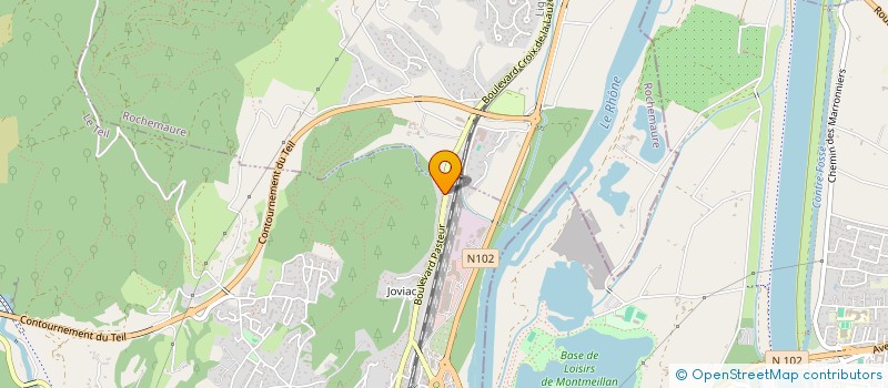 localisation de l'entreprise MADAME MANON HARICHE  LE TEIL