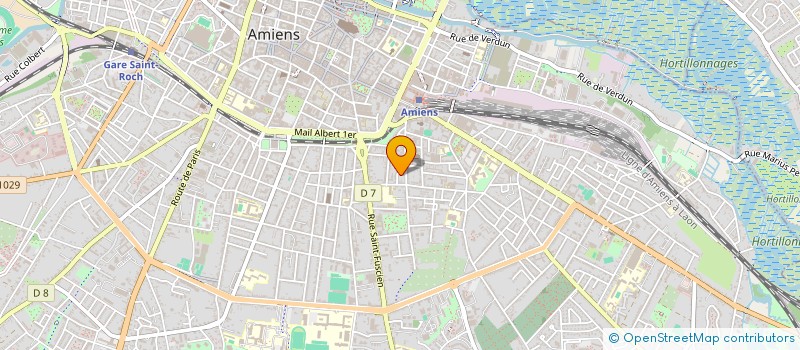 localisation de l'entreprise MADAME MANON HAUDIQUET  AMIENS