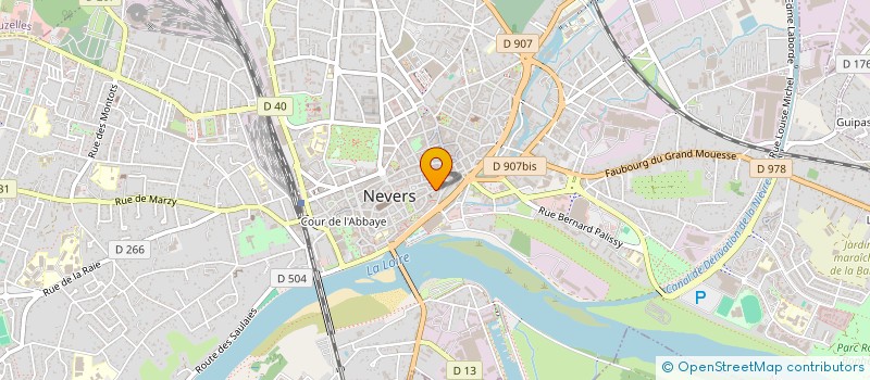 localisation de l'entreprise MADAME MANON HEBRAS à NEVERS