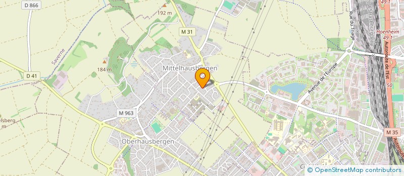 localisation de l'entreprise MADAME MANON HERRBACH  MITTELHAUSBERGEN