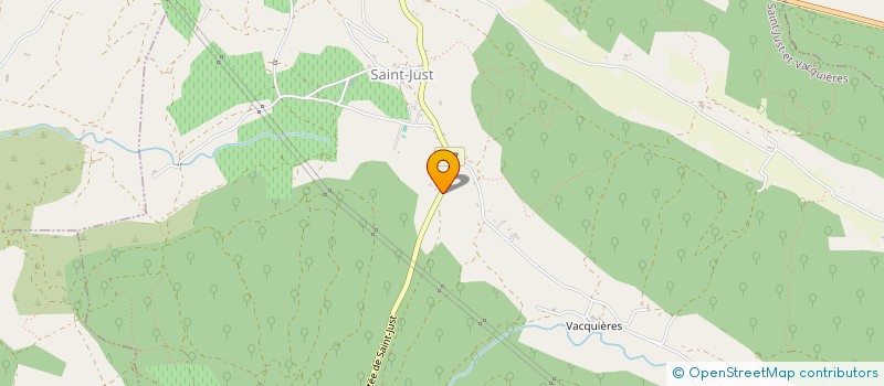localisation de l'entreprise MADAME MANON HETHENER  SAINT-JUST-ET-VACQUIERES