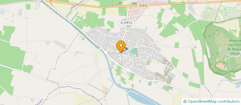 localisation de l'entreprise MADAME MANON HEUSSAFF  PORTIRAGNES