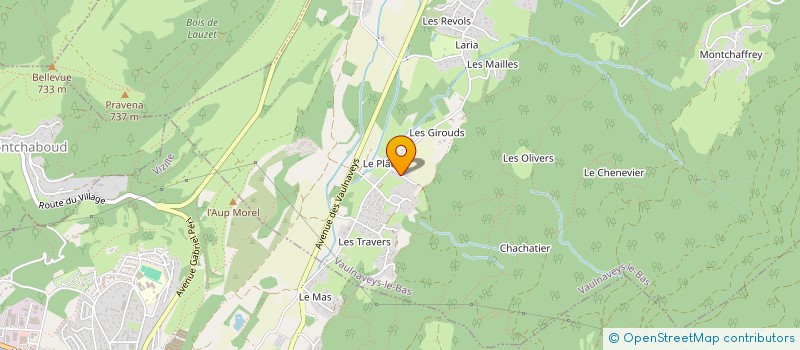 localisation de l'entreprise MADAME MANON HEZIL à SEYSSINET-PARISET