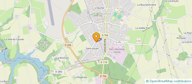 localisation de l'entreprise MADAME MANON HODY  PLEURTUIT