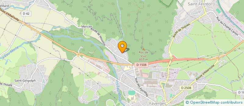 localisation de l'entreprise MADAME MANON HOGUET  TALLOIRES-MONTMIN