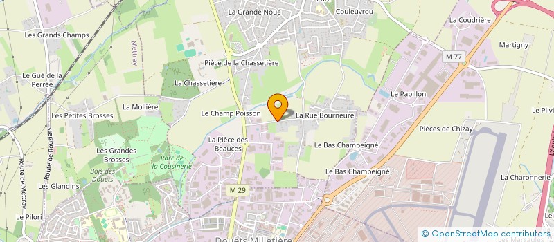 localisation de l'entreprise MADAME MANON HOLLESTELLE à NOTRE DAME D'OE