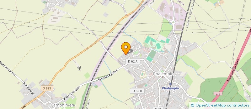 localisation de l'entreprise MADAME MANON HOUET  PHALEMPIN