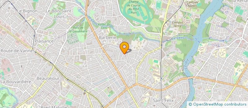 localisation de l'entreprise MADAME MANON HOUILLE  NANTES