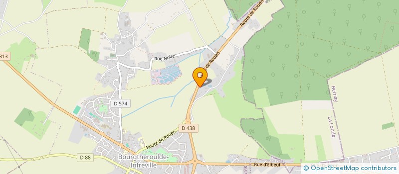 localisation de l'entreprise MADAME MANON HUCHE  GRAND BOURGTHEROULDE