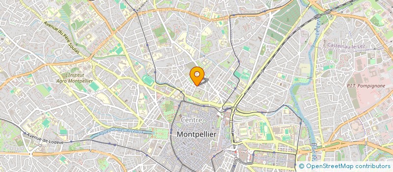 localisation de l'entreprise MADAME MANON HULLOT à MONTPELLIER
