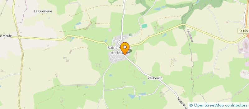 localisation de l'entreprise MADAME MANON HUNAULT  SAINT-HILAIRE-DU-MAINE