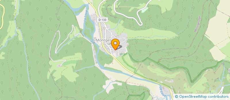 localisation de l'entreprise MADAME MANON HUOT MARCHAND  MONTGESOYE