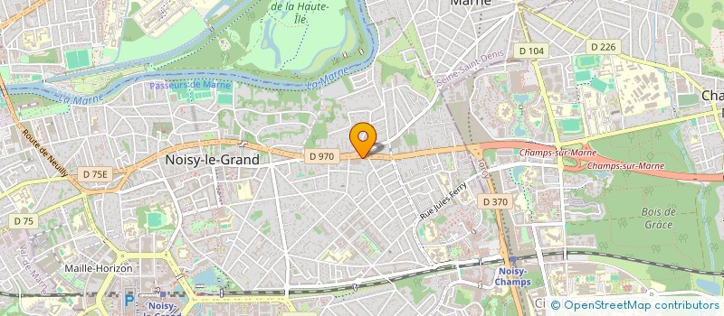 localisation de l'entreprise MADAME MANON IGNACE à NOISY-LE-GRAND