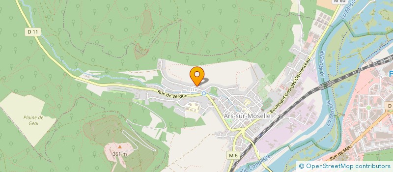 localisation de l'entreprise MADAME MANON ILTIS à ARS-SUR-MOSELLE