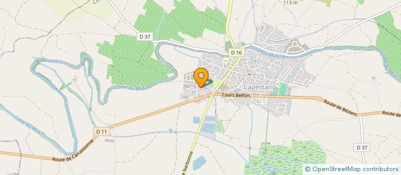 localisation de l'entreprise MADAME MANON IMBERNON  CAPESTANG