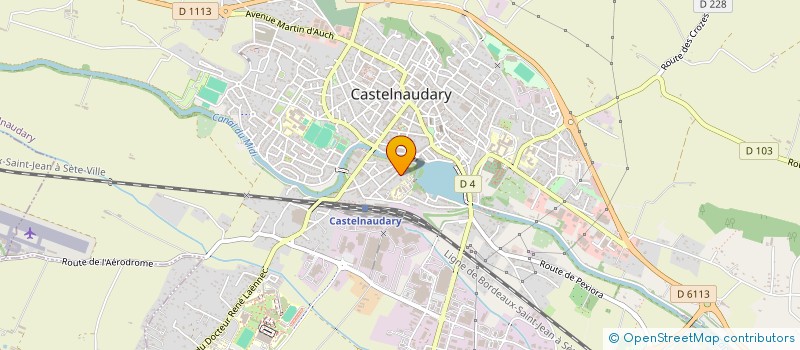 localisation de l'entreprise MADAME MANON IMBERT  CASTELNAUDARY